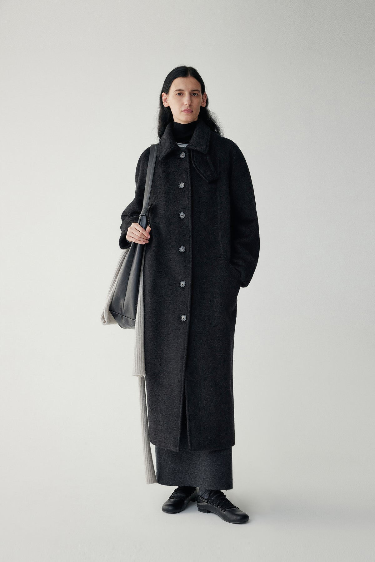 Boxy Suri Alpaca Coat