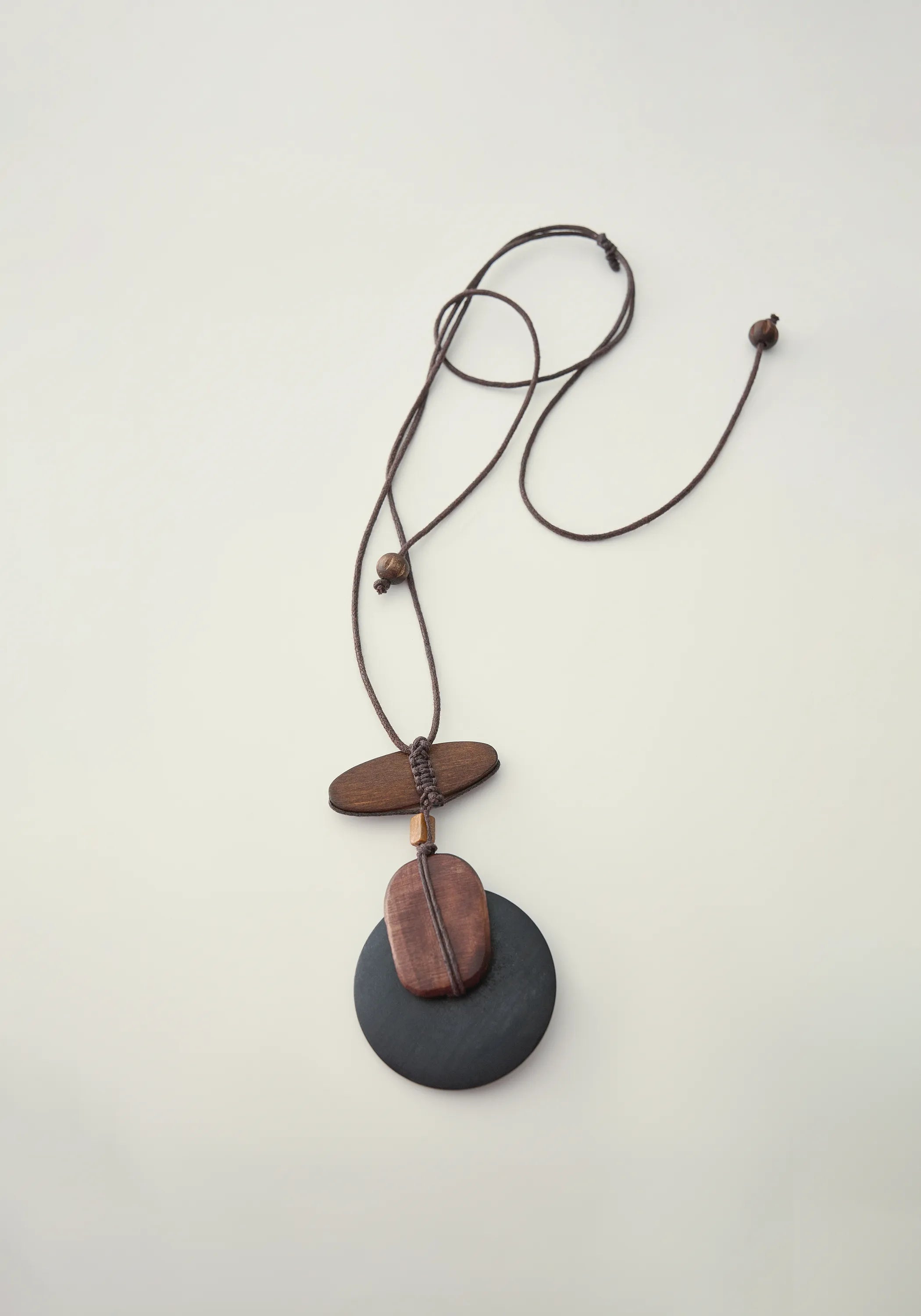 Hand-made Wooden Necklace