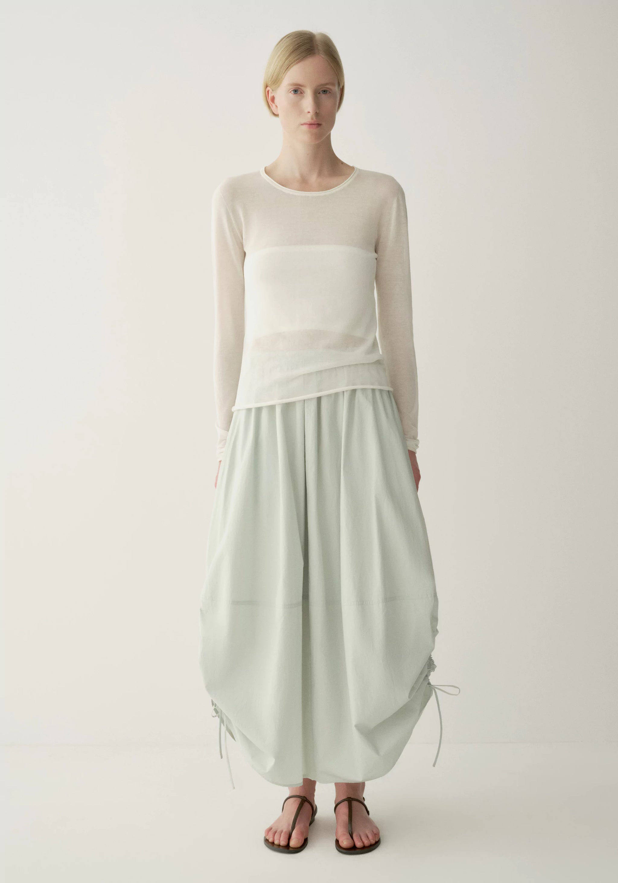 Adjustable drawstring Skirt