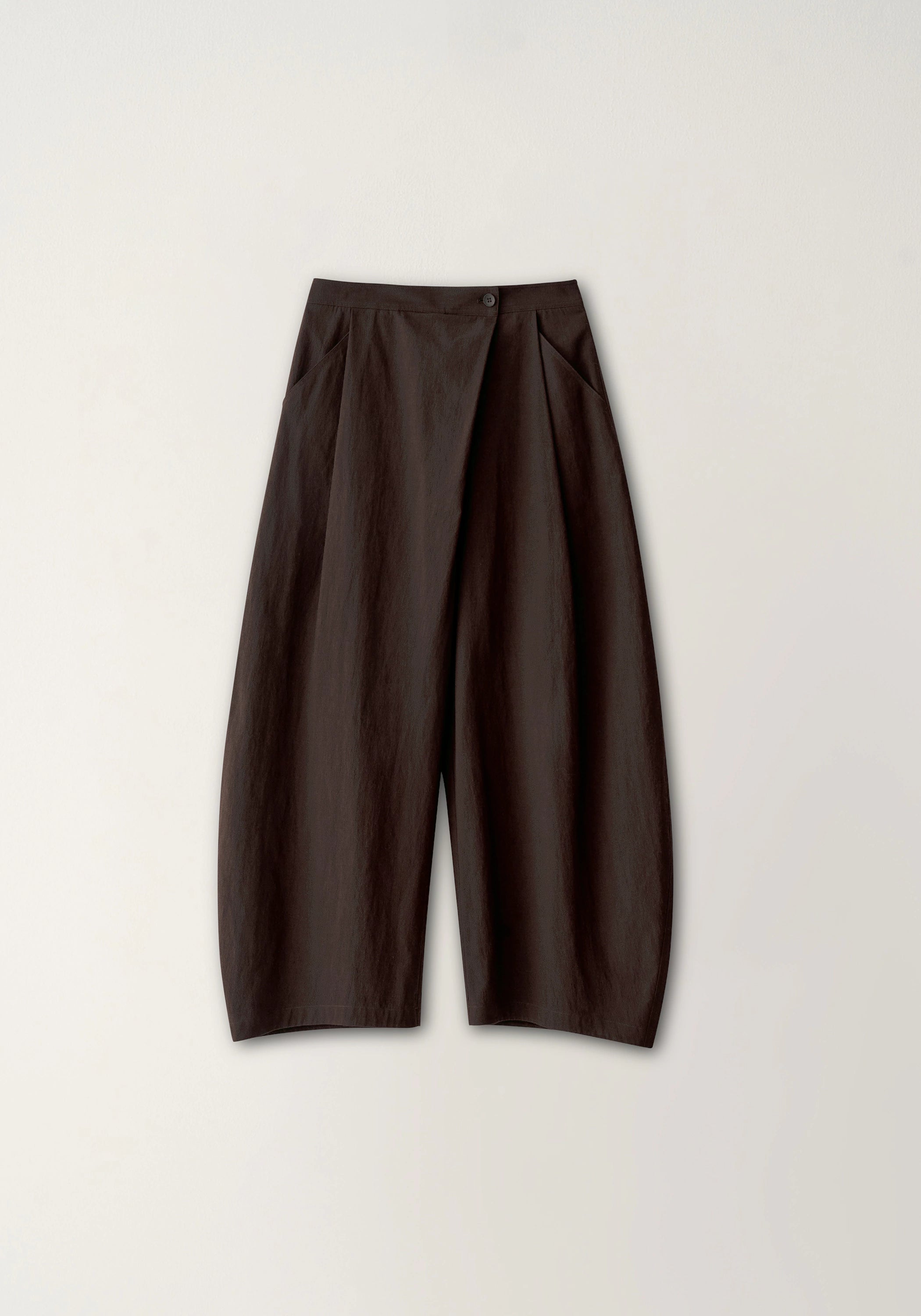 Asymmetric Cropped Pants