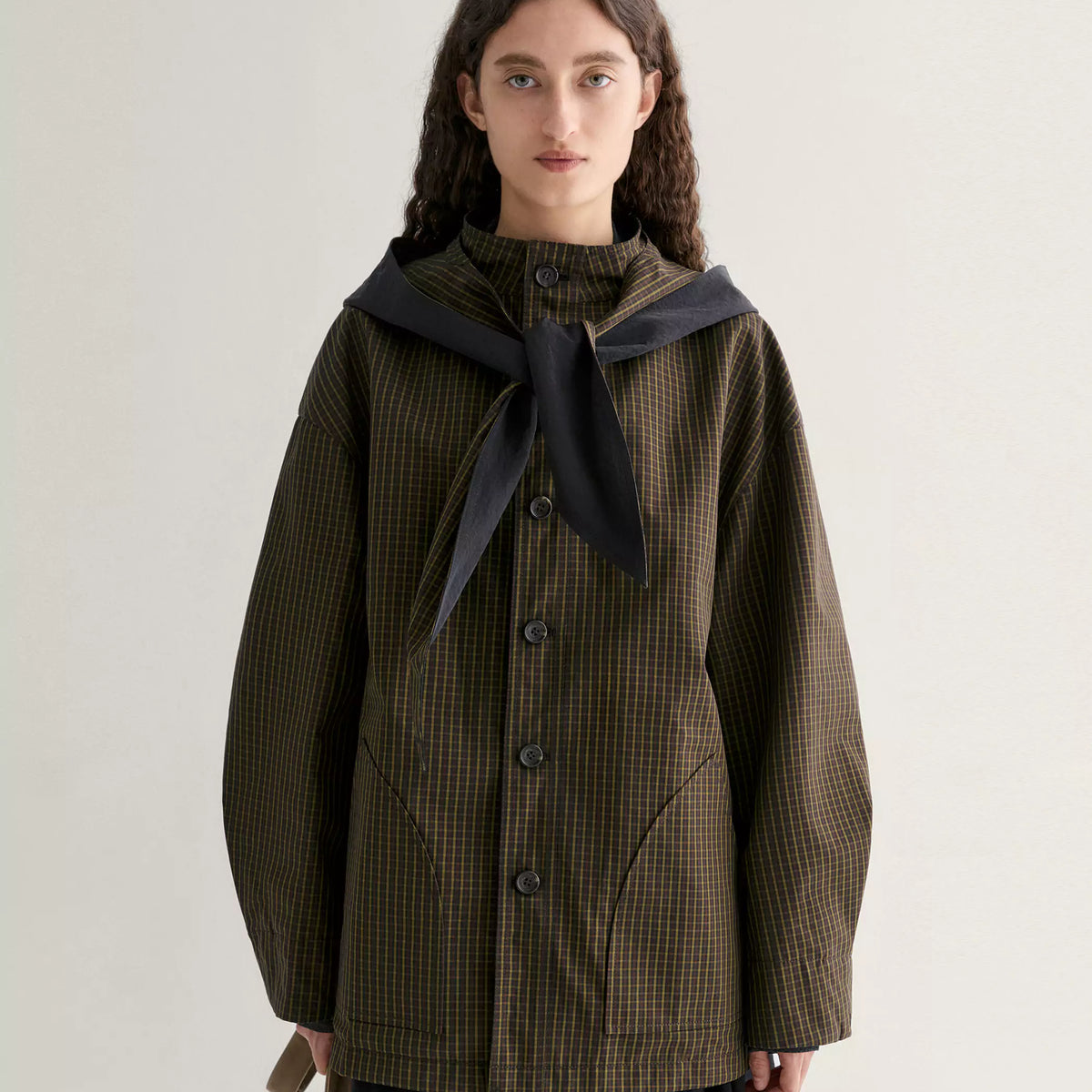 Two-way Scarf Jacket
