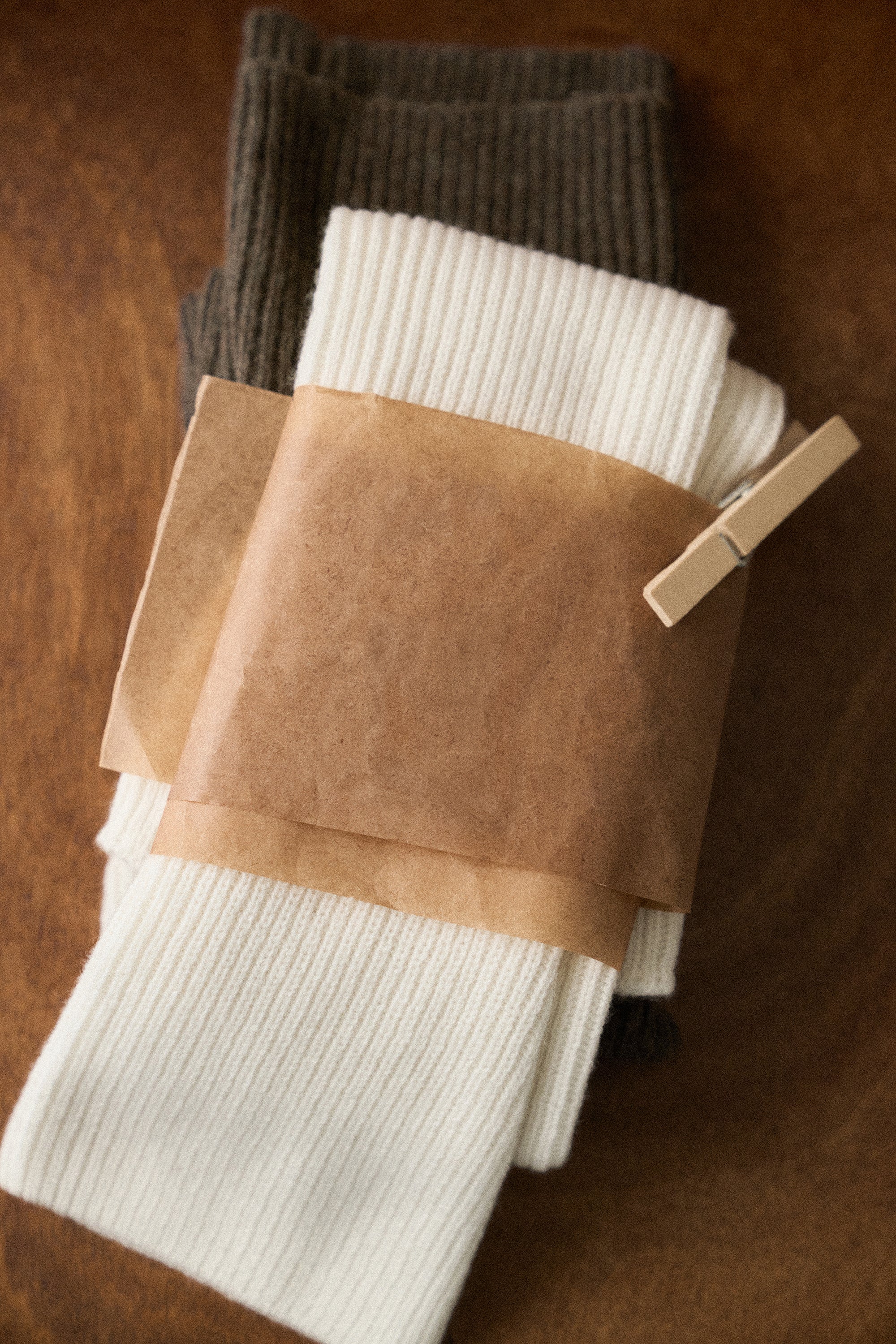 Wool Knit Slouch Leg Warmers