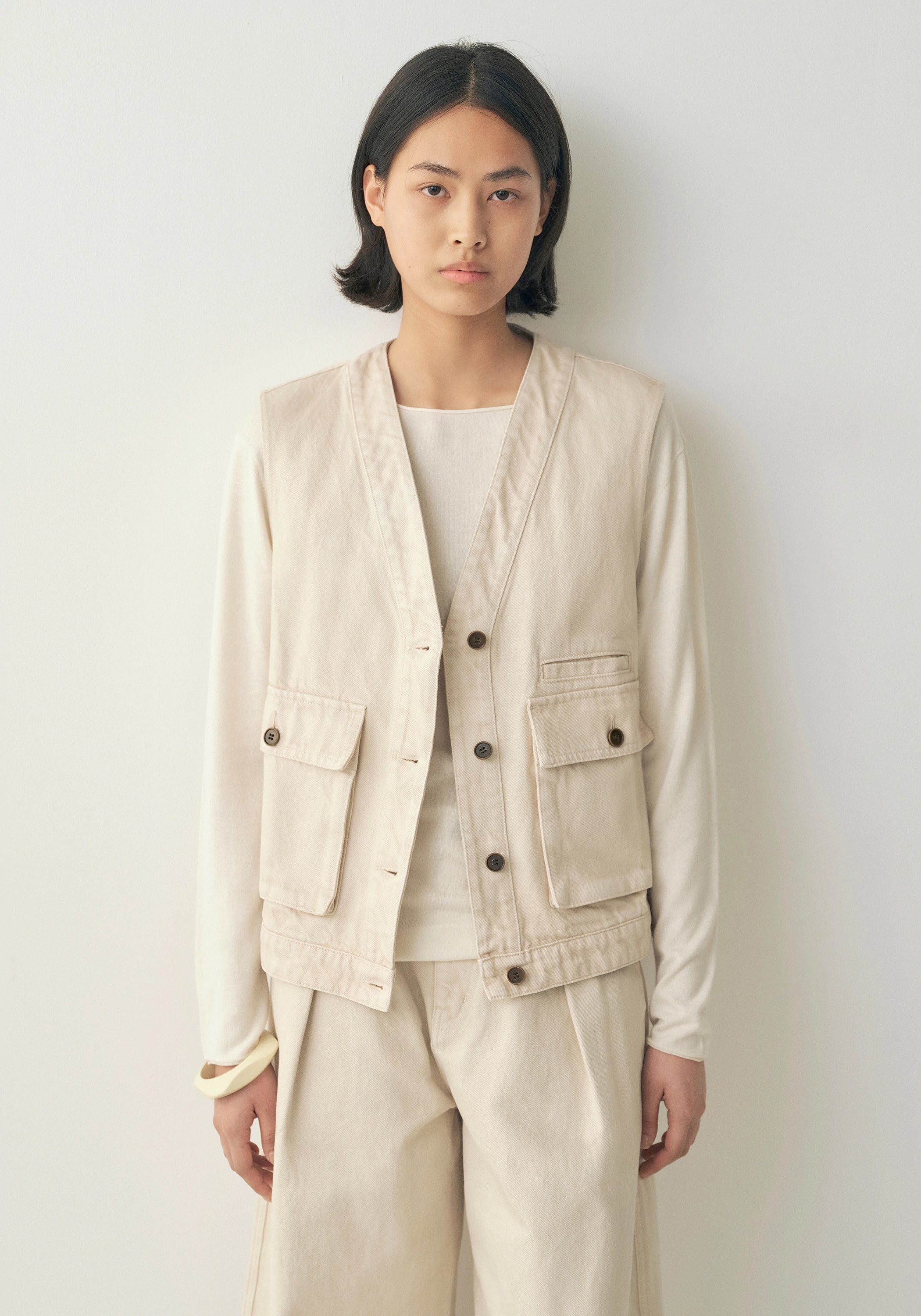 Turkish Denim Utility Vest