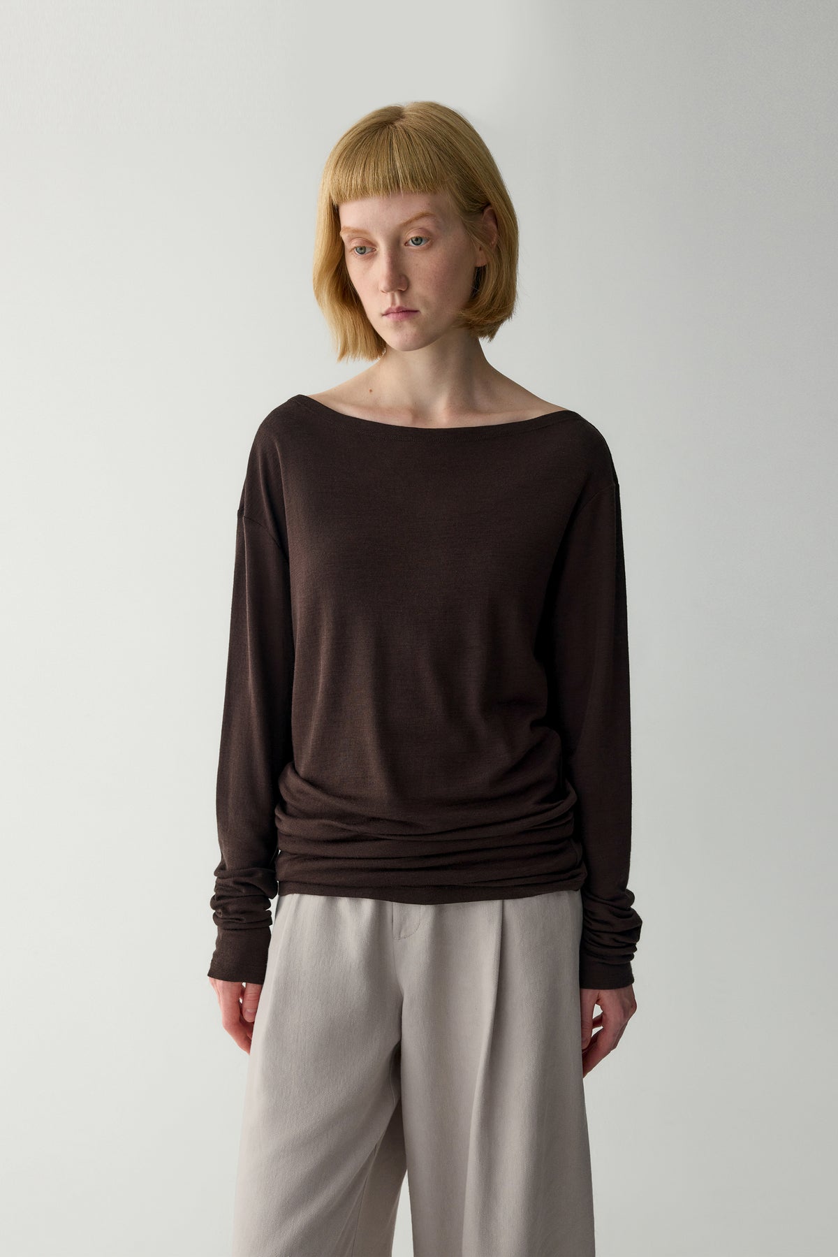 Relaxed Wool Top